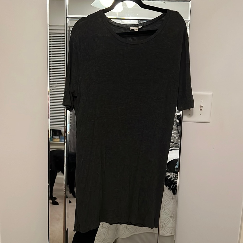 Dark grey dress